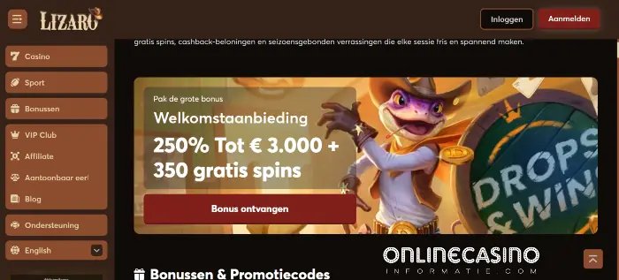Lizaro Casino inloggen en spelen in Nederland, veilig en betrouwbaar in Netherlands