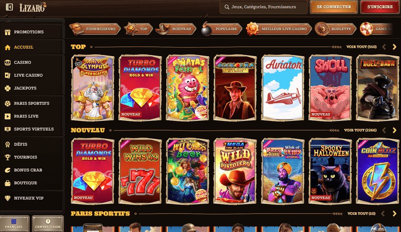 Qu'est-ce que Lizaro Casino en Ligne et Pourquoi Vaut-il la Peine de L'Essayer ? - aperçu