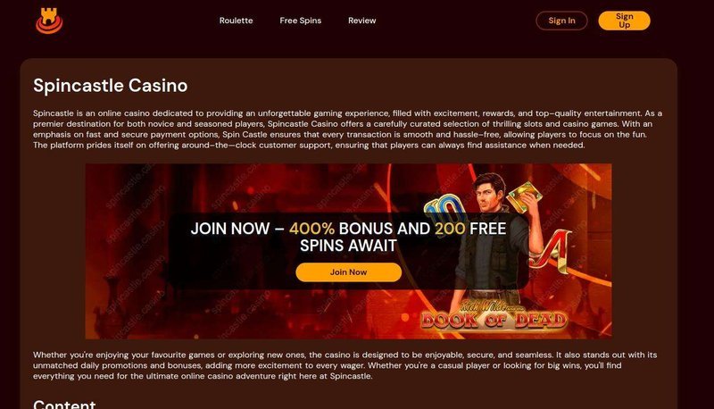 Image: What’s the real deal with Spin Castle Casino?